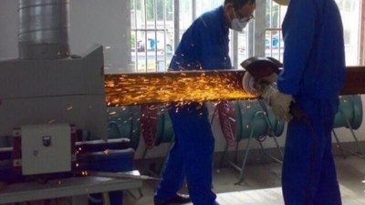 執(zhí)信環(huán)保防爆車間吸塵器,脈沖防爆除塵設備,制造企業(yè)！