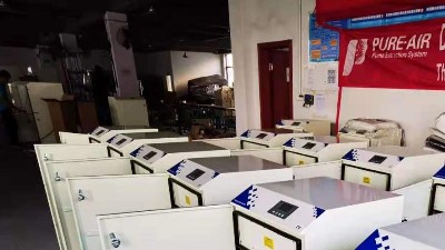 執信環保激光雕刻煙霧過濾器，凈化激光雕刻煙塵污染！